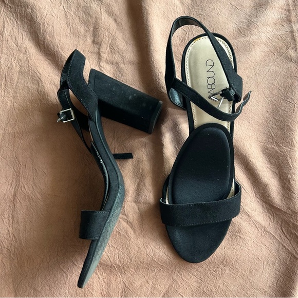 Abound black suede sandals - Picture 4 of 5